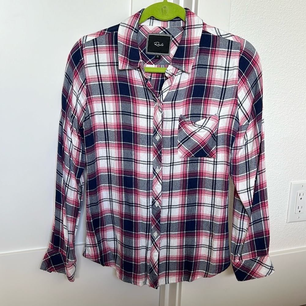 Rails Hunter Plaid  Button Up Shirt